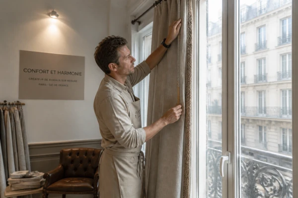 Rideau sur mesure Boulogne-Billancourt